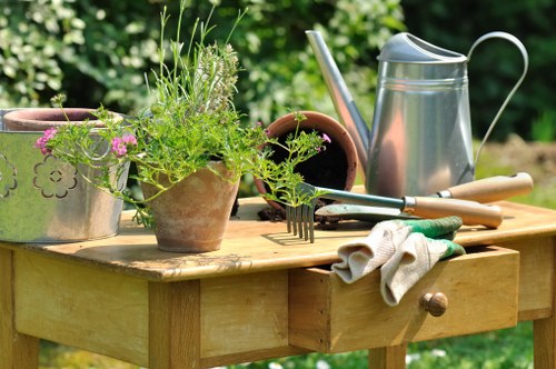 Gardeners in Petts Wood maintaining a vibrant local garden