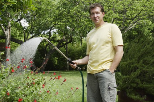 Manual handling and equipment safety in a gardening service